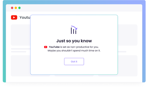 Avoid Distractions With Automatic Reminders App and website usage tracking with automatic reminders to avoid distractions