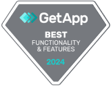 Best Functionality and Features Awarded for best functionality and features in time tracking