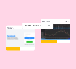 Blurred Screenshot Mode Balancing privacy and proof of work with blurred screenshots