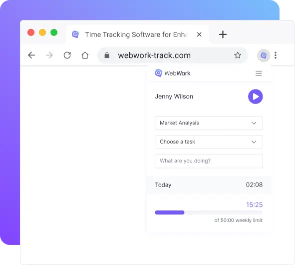 Chrome Time Tracking Extension Use Chrome extension to track time directly from your browser