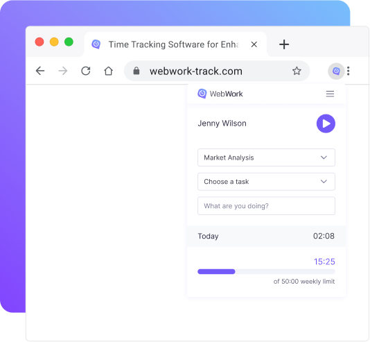Chrome Time Tracking Extension Use Chrome extension to track time directly from your browser