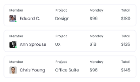 Create Invoicest ClickUp alternative for creating invoices from tracked time data