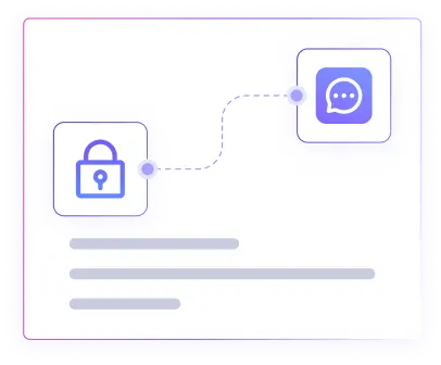 Industry-Standard Encryption All-in-one team chat software with industry-standard encryption ensuring data safety