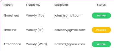 Detailed Reporting Features Consultant time tracking software with detailed reporting features