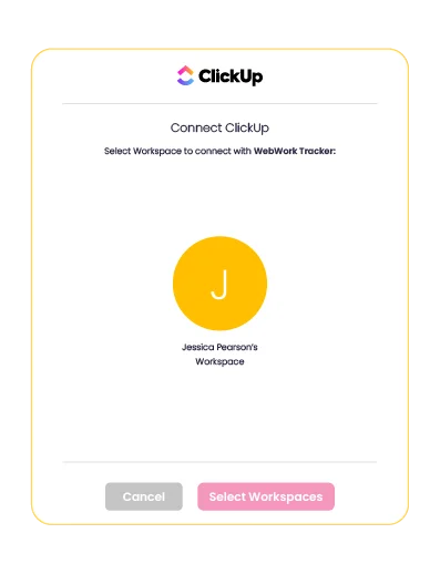 Integrate Clickup with WebWork Tracker Integrate Clickup