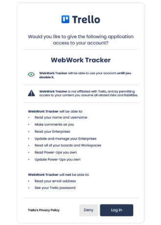 Integrate Trello with WebWork Tracker Integrate Trello