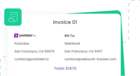 Generate Invoices with WebWork Time Tracker Invoice | WebWork Tracker