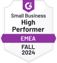 High Performer for Small Business High performer and leader in small-business time tracking and employee monitoring