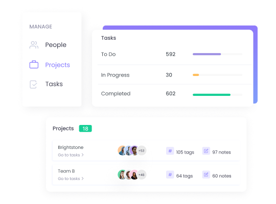 Project Management with Time Tracking Customizable project management with time tracking