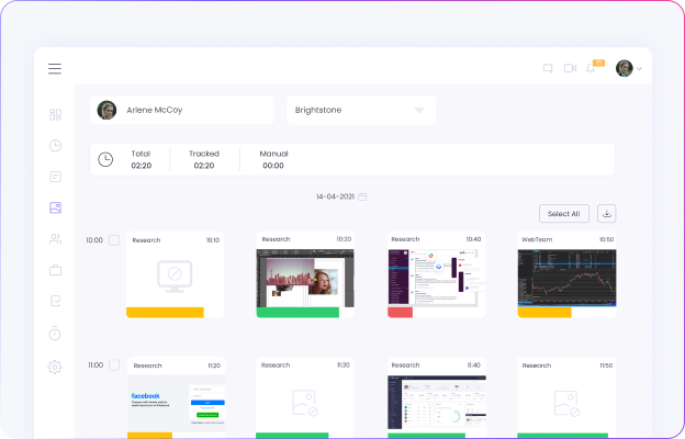 Screenshot Modes on WebWork Desktop Time Tracker Desktop time tracking screenshot modes