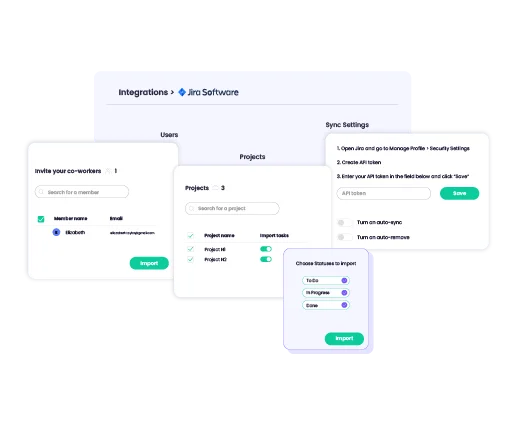 Integrate Jira with WebWork Tracker Integration settings