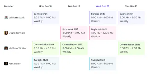 Best Clockify Alternative with Shift Scheduling Clockify alternative with shift scheduling