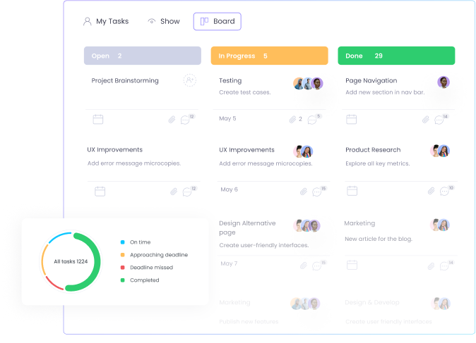 Task Management System Track task and time with our time tracking and task management system