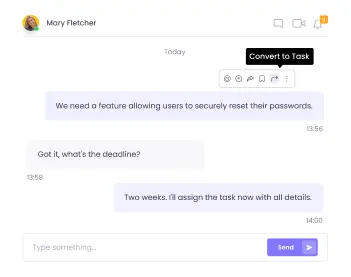 Team Chat Best Time Doctor alternative with built-in team chat