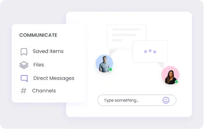 Team Chat and Video Calls Engage with your team using team chat and video calls