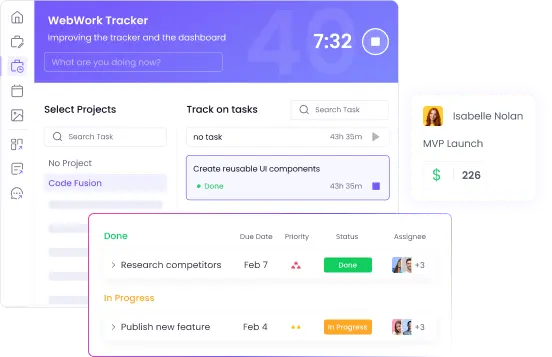 Developer Time and Task Tracking Hit goals with automatic developer time and task tracking