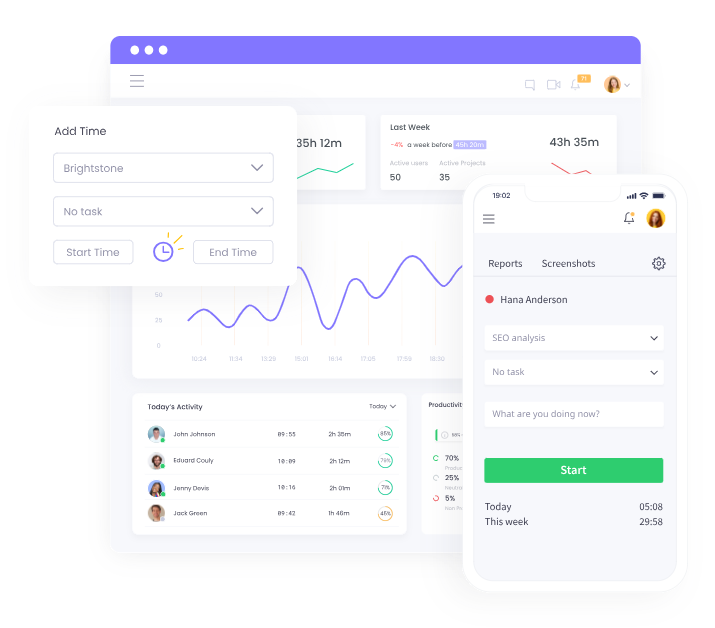 Time Tracking Software for Desktop, Mobile, Web, and Chrome Extension Time tracking across platforms - desktop, mobile, web and browser extension