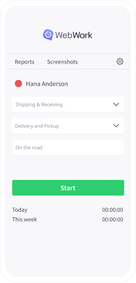 Timesheets and Reports Timesheets and detailed reports with mobile time tracker