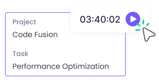 Start tracking time with web time tracker Start tracking time with web time tracker