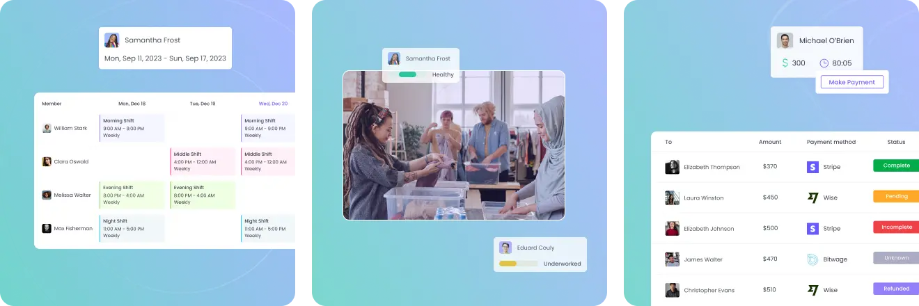 Volunteer Time Tracking for Nonprofits Volunteer time tracking for nonprofits with automated reporting and time tracking features