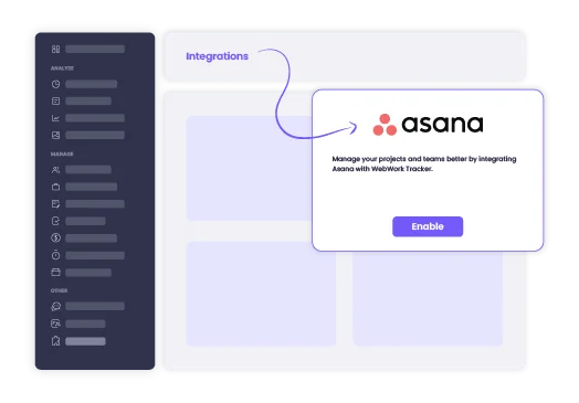 Integrate Asana with WebWork Tracker Integrate Asana with WebWork