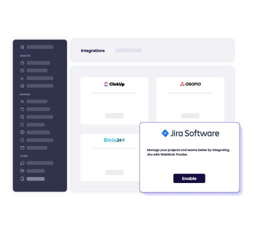 Integrate Jira with WebWork Tracker Integrate Jira with WebWork