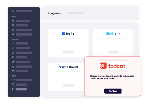 Integrate Todoist with WebWork Tracker Integrate Todoist with WebWork