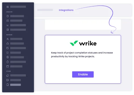 Integrate Wrike with WebWork Tracker Integrate Wrike with WebWork